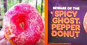 Dunkin’® New Spicy Ghost Pepper Donut Review
