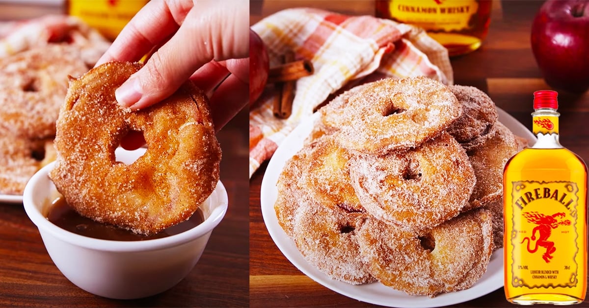 Fireball Apple Fritters Recipe | DIY Joy Projects and Crafts Ideas