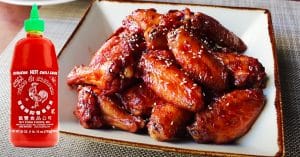 Honey Sriracha Chicken Wings Recipe