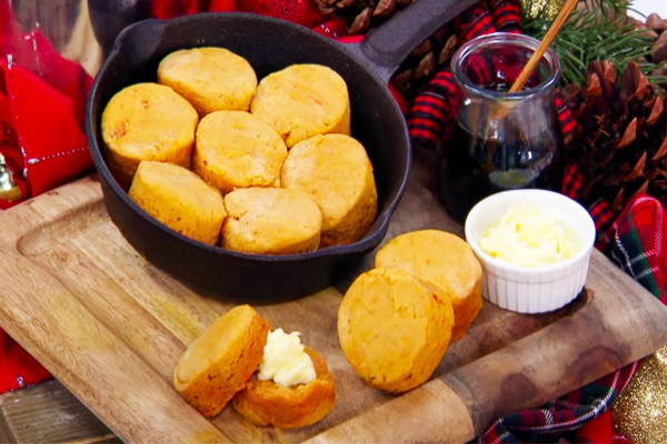 How To Make Sweet Potato Biscuits - Sweet Potato Recipes - Biscuit Recipes