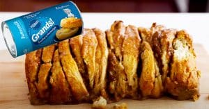 Pumpkin Pull Apart Loaf Bread Recipe