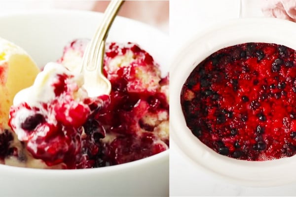 Slow Cooker Berry Cobbler Recipe - Slow Cooker Recipes - Berry Recipes