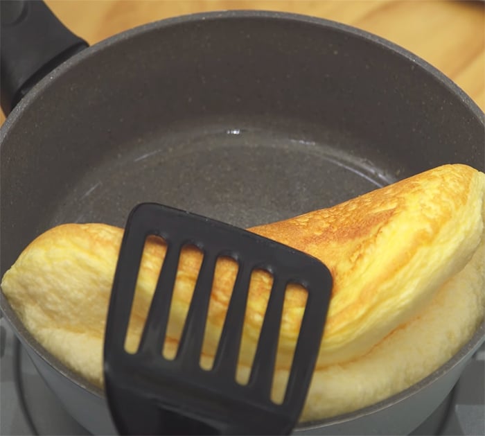 How To Make Souffle Omelette - ASMR Foods - Tik Tok Foods