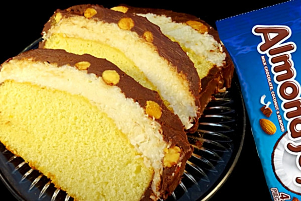 How To Make An Almond Joy Cake - Candy bar Cake Ideas - Dessert Ideas