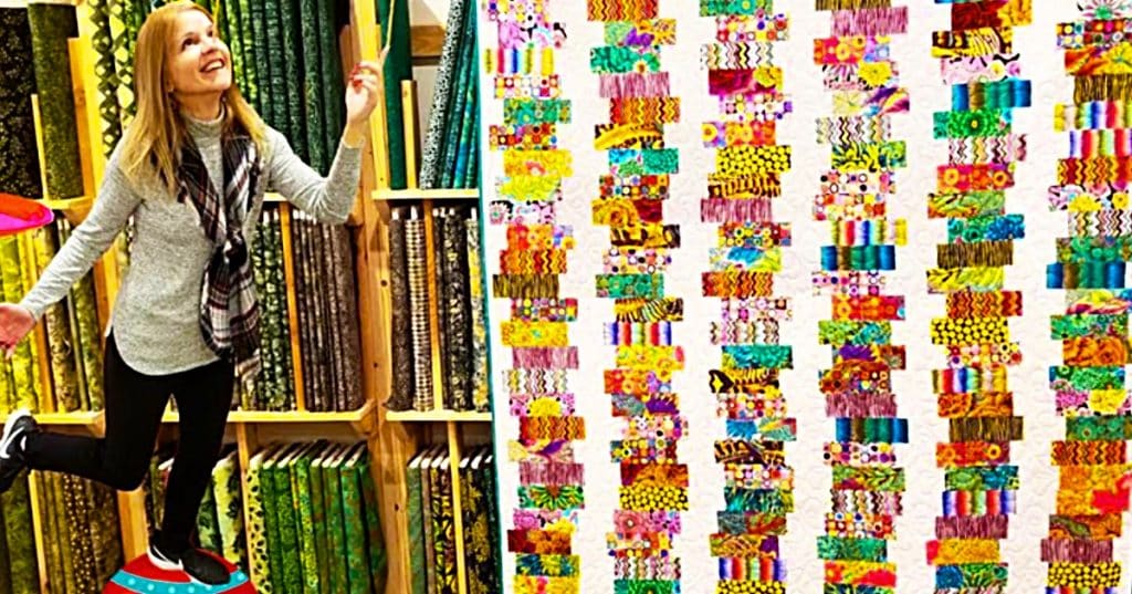 How To Sew A Balancing Act Quilt - Free Quilting Pattern - How To Sew A Quilt