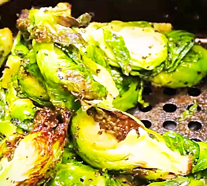 Air Fryer Brussels Sprouts Recipe - Side Dish Ideas - Vegetarian Meals