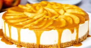 No-Bake Caramel Apple Cheesecake Recipe