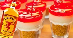 Fireball Cheesecake Shots Recipe