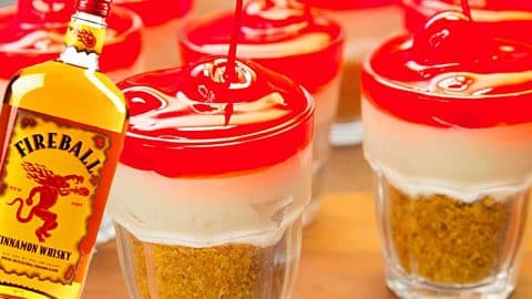 Fireball Cheesecake Shots Recipe | DIY Joy Projects and Crafts Ideas