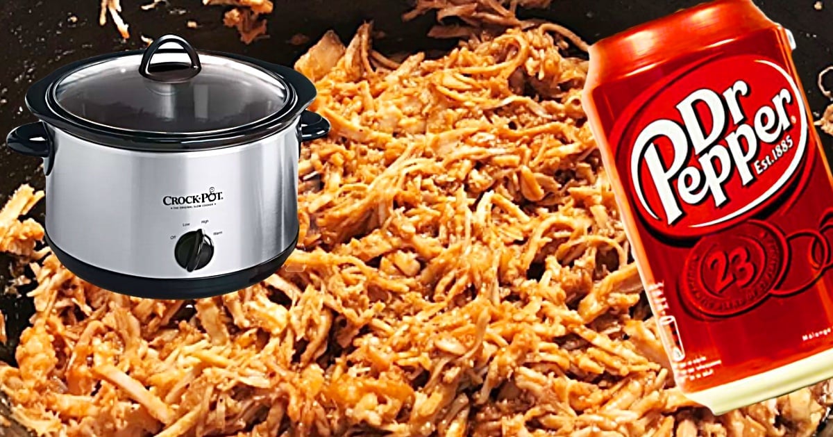 Crockpot Dr. Pepper Pulled Pork Recipe | DIY Joy Projects and Crafts Ideas