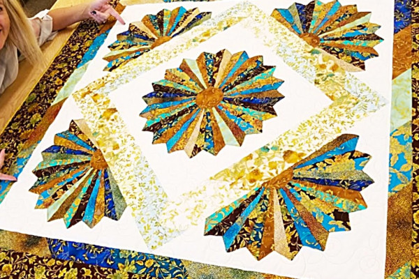 How To Make A Dresden Quilt - Fun Quilting Ideas - Easy Quilt Patterns