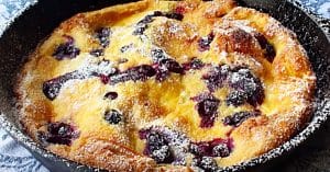 Blueberry Dutch Baby Recipe