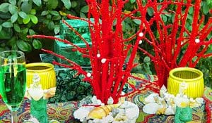 How To Make A Faux Coral Centerpiece