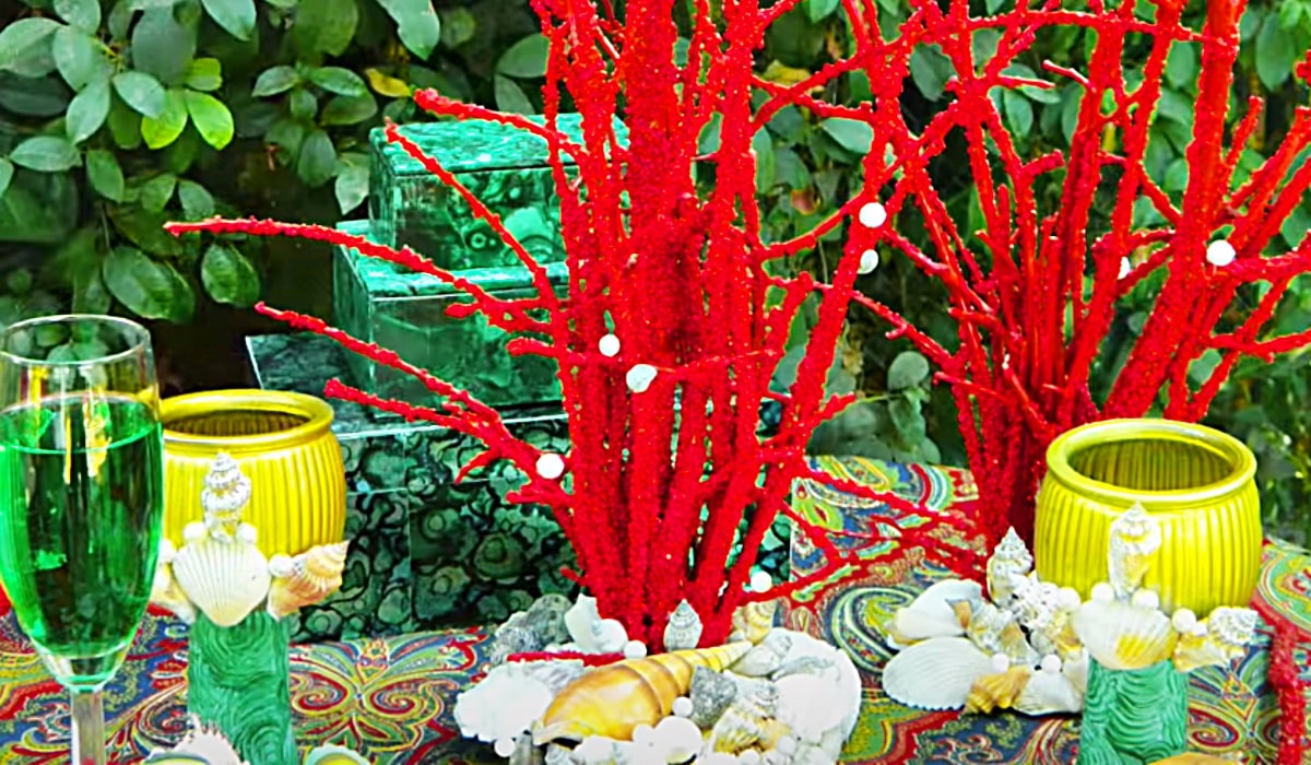 How To Make A Faux Coral Centerpiece | DIY Joy Projects and Crafts Ideas