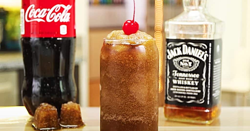 Jack And Coke Slush Recipe - Coke Ice Cubes For Jack Coke - Cocktail Ideas