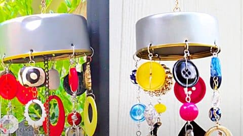 How To Make DIY Junk Drawer Wind Chimes | DIY Joy Projects and Crafts Ideas