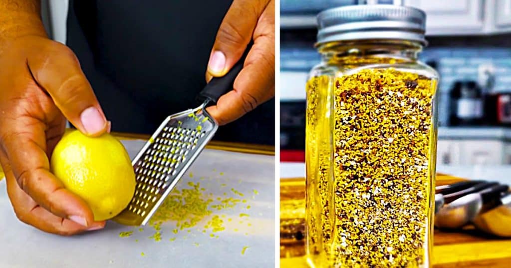 How To Make Homemade Lemon Pepper - Spice Recipe - DIY Lemon Pepper