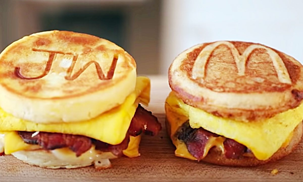 McDonald's McGriddle Review | Best Breakfast Options At McDonald's?  TheFoodXP, image size:1200x720