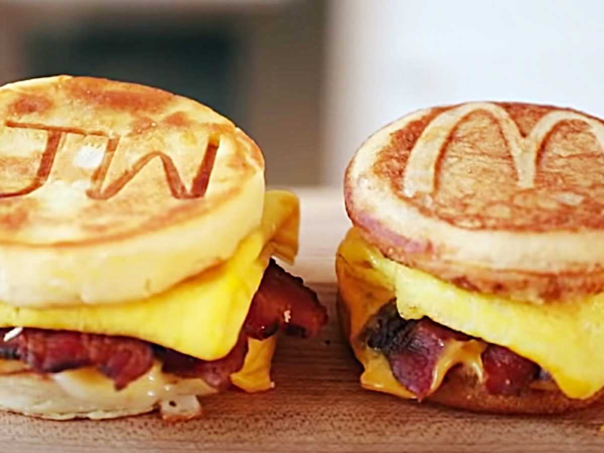 Homemade McDonald's McGriddle Breakfast Sandwich – Palatable