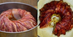Potato Stuffed, Bacon Wrapped Meatloaf Recipe