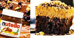 Nutella Poke Cake Recipe