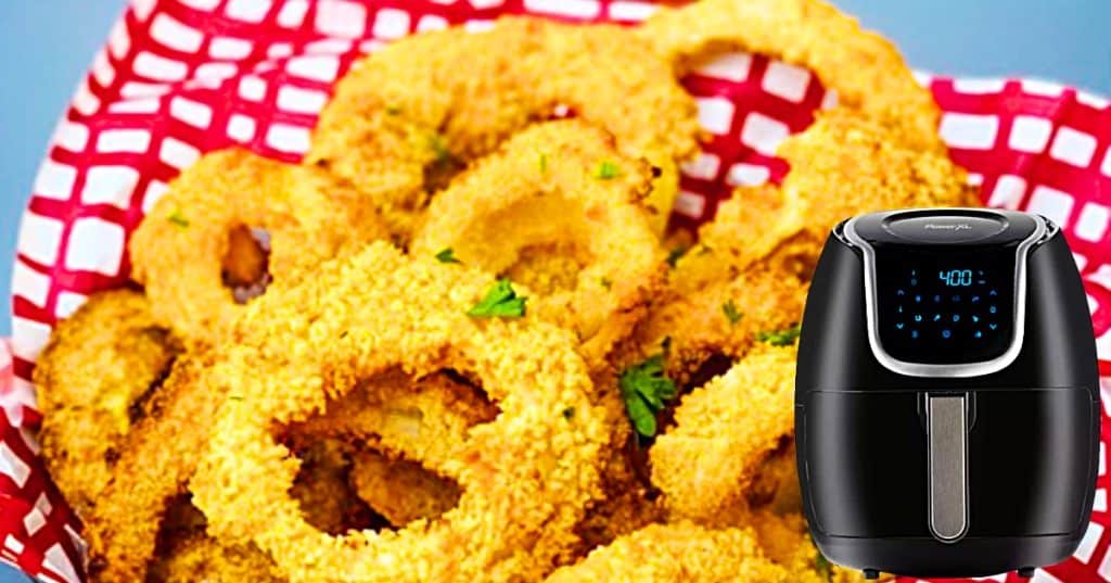 Air Fryer Onion Ring Recipe - Easy Air Fryer Onion Rings - Air Fryer Ideas