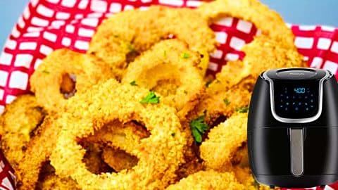 How to Make Homemade Onion Rings In An Air Fryer | DIY Joy Projects and Crafts Ideas