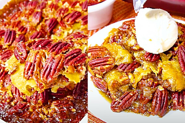 Pecan Cobbler Recipe - Cobbler Recipe - Country Dessert Ideas