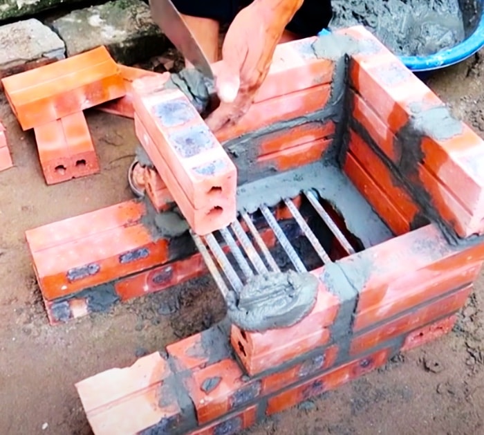 How To Build A Brick Stove - Disaster Preparedness - Outdoor Rocket Stove
