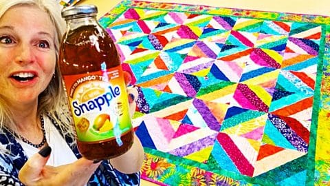 Tea Time Quilt With Free Pattern | DIY Joy Projects and Crafts Ideas