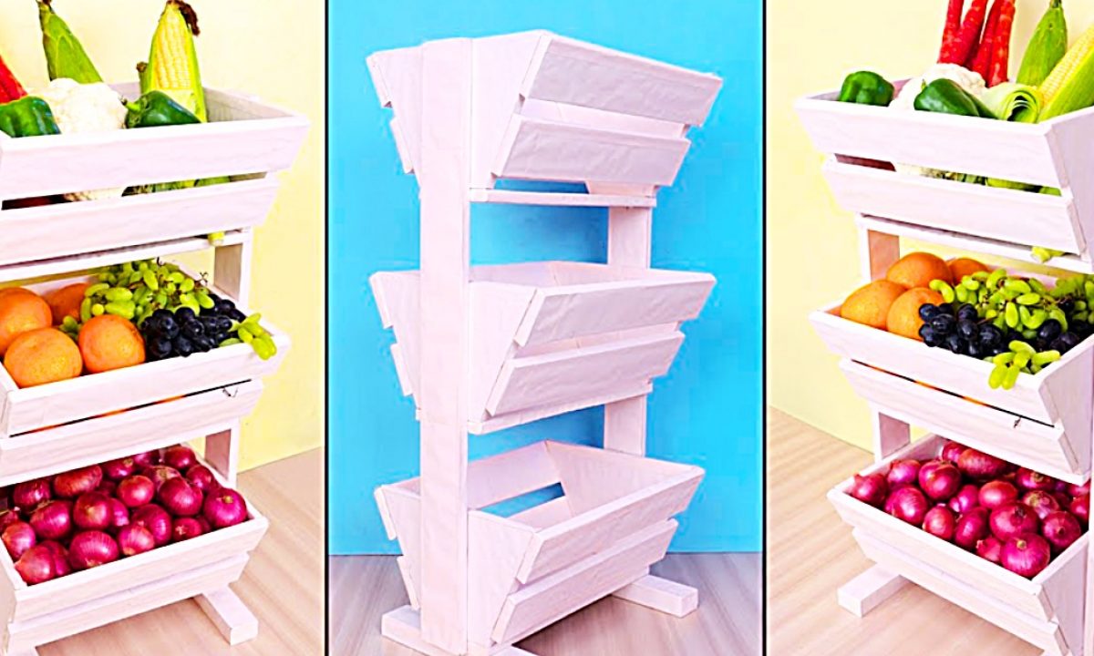 How to Build Vegetable Shelves 