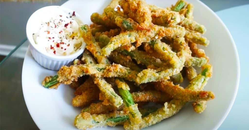 10-Minute Fried Green Beans Recipe - Healthy Fries Alternative - Fried Green Beans