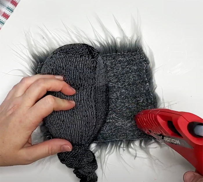 How To Make A DIY Christmas Sock Gnome - Hot Glue Gun Crafts - DIY Christmas Decor