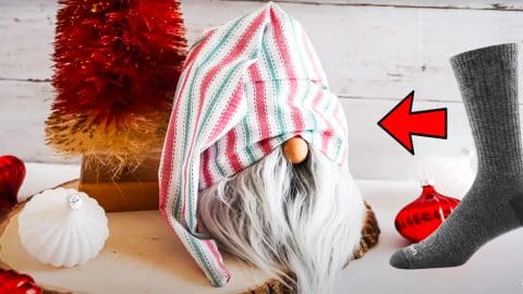 5-Minute DIY Christmas Sock Gnome | DIY Joy Projects and Crafts Ideas