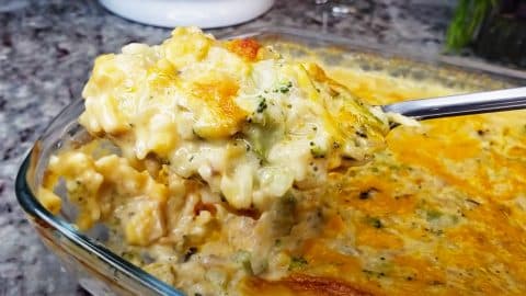 Broccoli Cheese Rice Casserole Recipe | DIY Joy Projects and Crafts Ideas