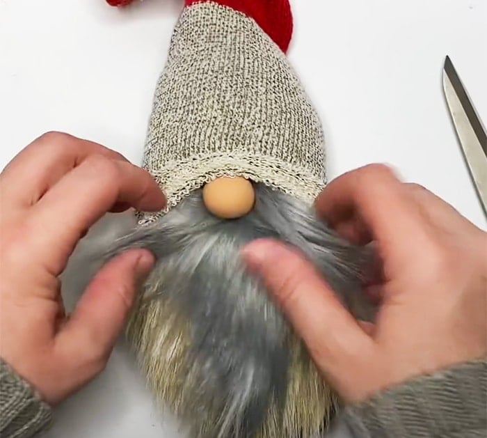 Sock Gnome Style Decor - Christmas Gnomes - DIY farmhouse Decor ideas for the holidays