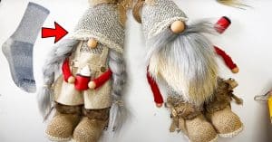 DIY Farmhouse Sock Gnomes With Boots