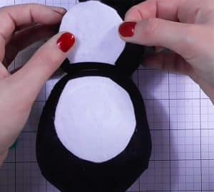 DIY No Sew Sock Penguin