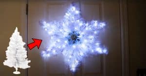 Dollar Tree DIY Snowflake Wreath