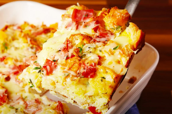 Ham And Cheese Breakfast Bake Recipe - Breakfast Bake Recipes