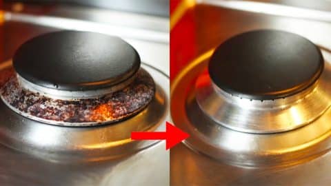 How To Clean A Gas Burner | DIY Joy Projects and Crafts Ideas