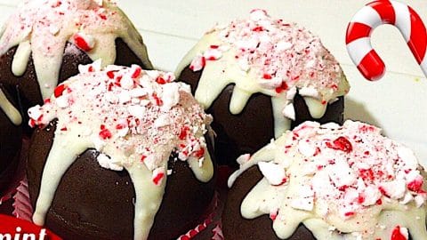 How To Make Peppermint Mocha Hot Chocolate Bombs | DIY Joy Projects and Crafts Ideas