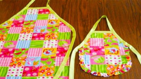 How To Make An Apron Without A Pattern | DIY Joy Projects and Crafts Ideas