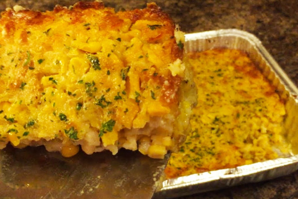 How to make Scalloped Corn - Corn Recipes - Thanksgiving Side Dish Recipes