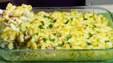 Macaroni And Cheese Ham Casserole Recipe | DIY Joy Projects and Crafts Ideas