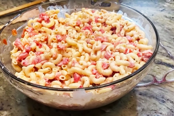 Macaroni And Tomato Salad Recipe - Simple Pasta Recipes - Dinner Ideas