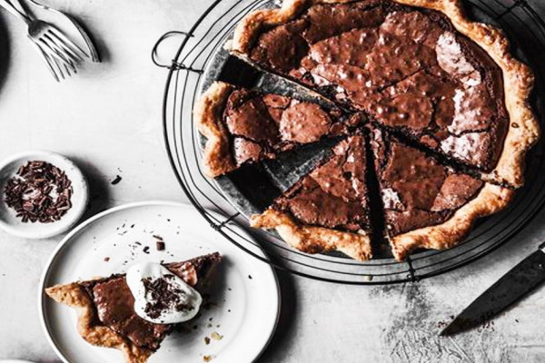 Old Fashioned Chocolate Chess Pie Recipe - Chocolate Recipes - Pie Recipes