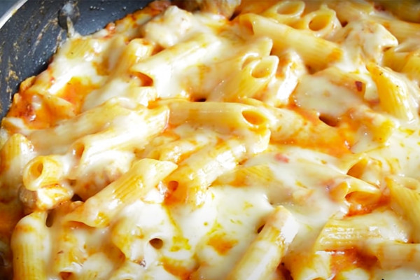 One-Pot Chicken Cheese Pasta Recipe - One Pot Recipes - Pasta Recipes