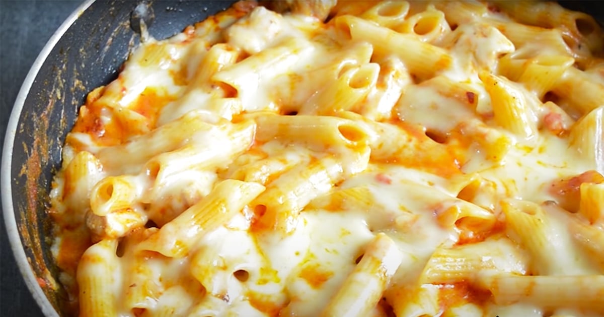 One-Pot Chicken Cheese Pasta Recipe | DIY Joy Projects and Crafts Ideas