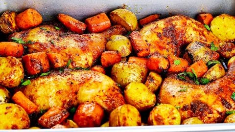 Roasted Chicken And Potatoes Recipe | DIY Joy Projects and Crafts Ideas